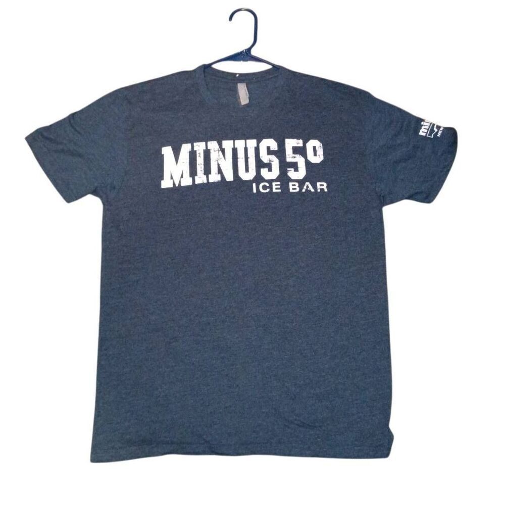 Next Level Minus 50 Ice Bar Nyc T-Shirt Men's Large